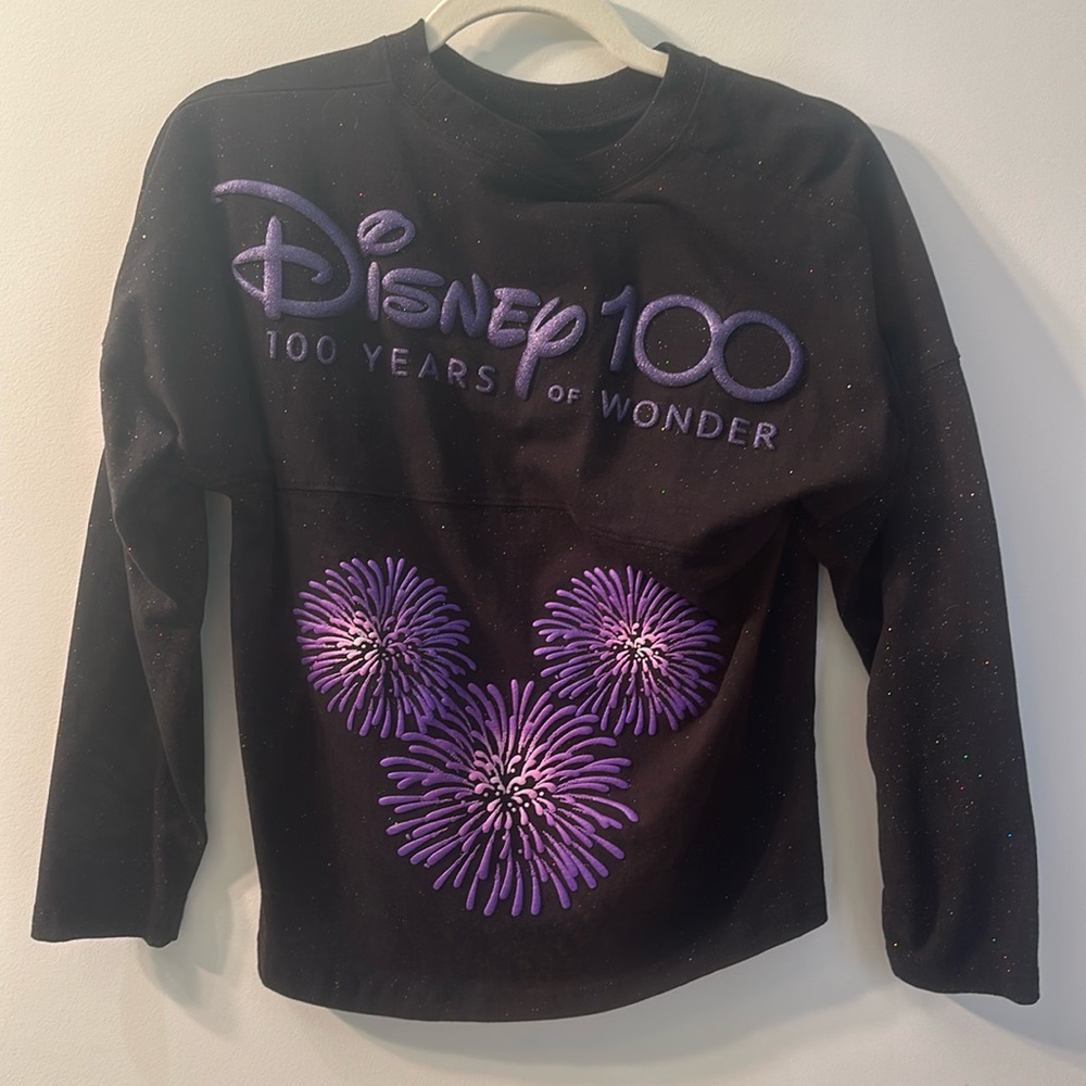 Disney 100th anniversary glitter spirit jersey